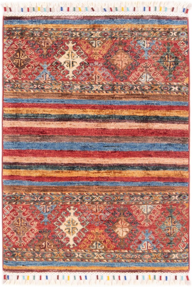 Pakistanischer Teppich Arijana 87x63 87x63, Perserteppich Handgeknüpft