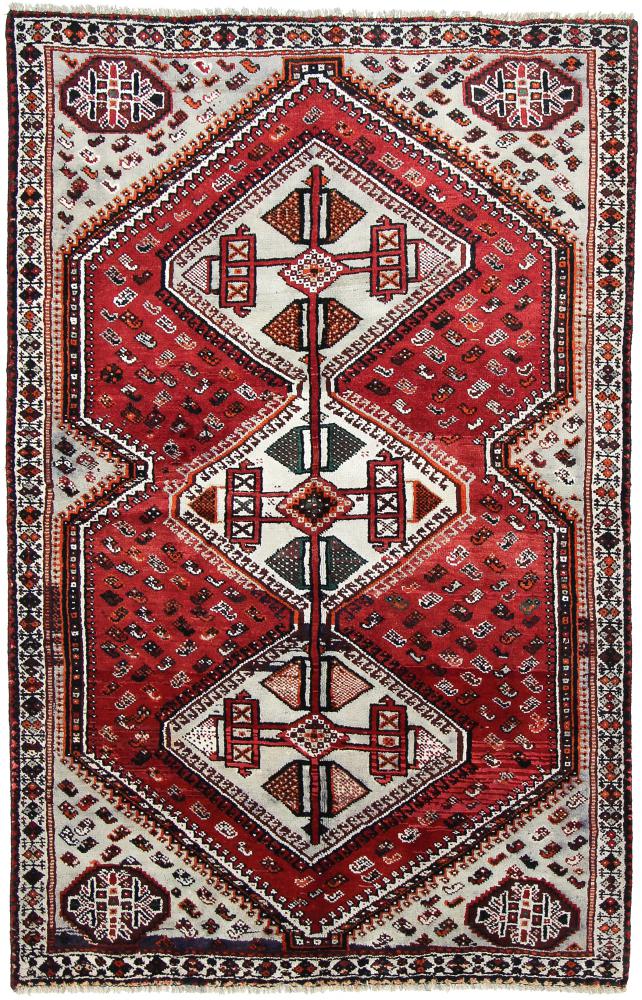 Perzsa szőnyeg Shiraz 248x159 248x159, Perzsa szőnyeg Kézzel csomózva