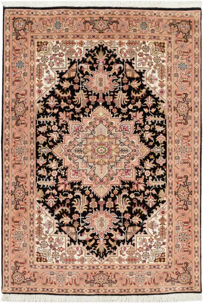 Tapete persa Tabriz 151x104 151x104, Tapete persa Atado à mão