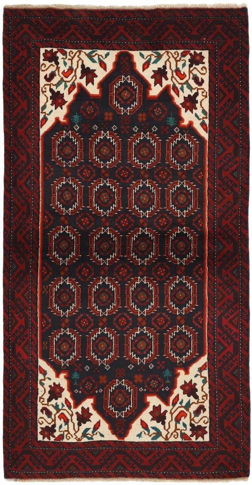 Persian Rug Baluch 214x109 214x109, Persian Rug Knotted by hand