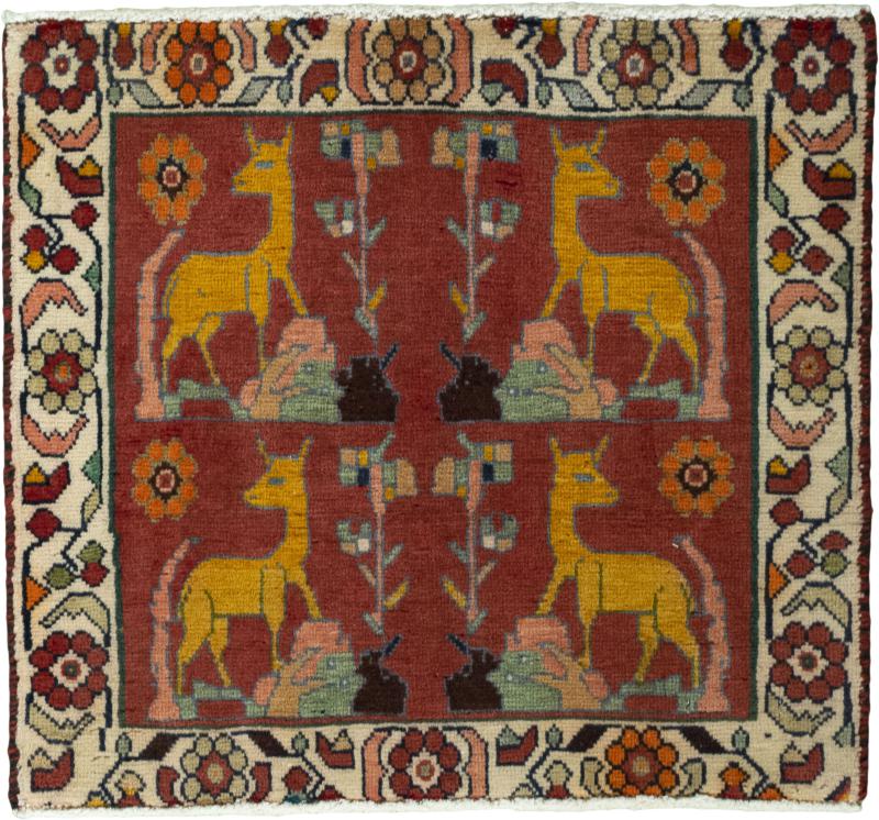 Perzisch tapijt Shiraz 57x65 57x65, Perzisch tapijt Handgeknoopte