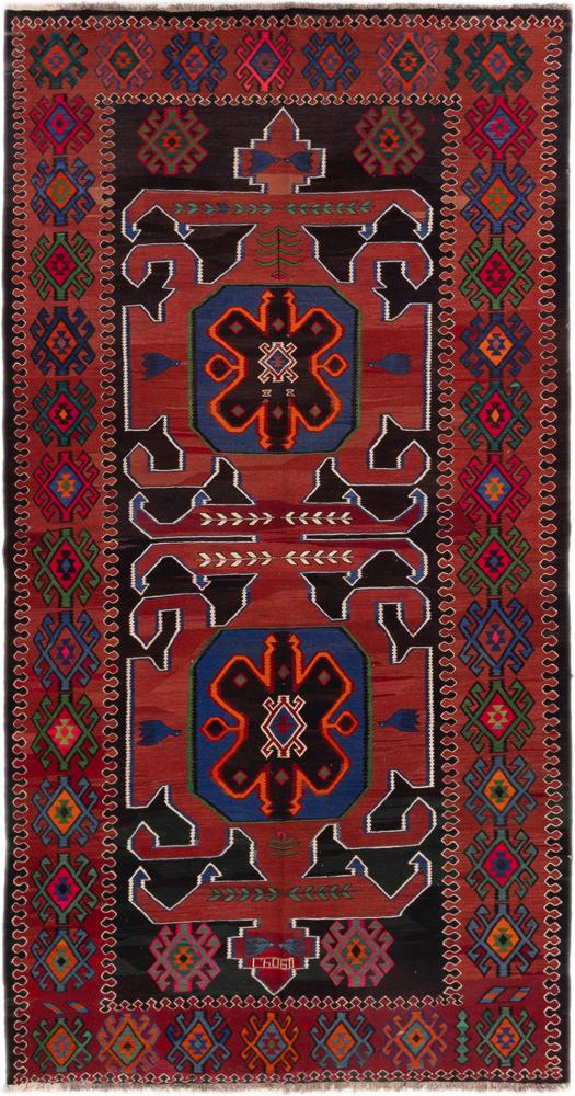 Persisk matta Kilim Fars Antik 359x187 359x187, Persisk matta Handvävd