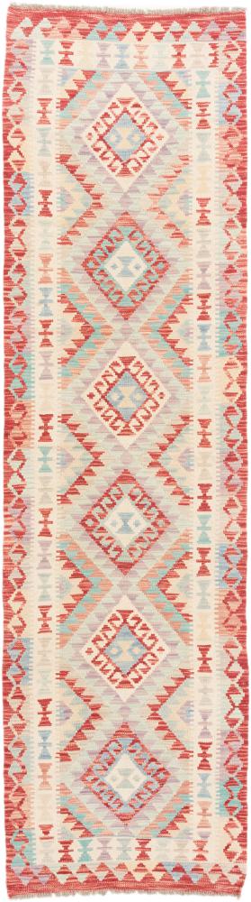 Tapete afegão Kilim Afegão 287x80 287x80, Tapete persa Tecido à mão