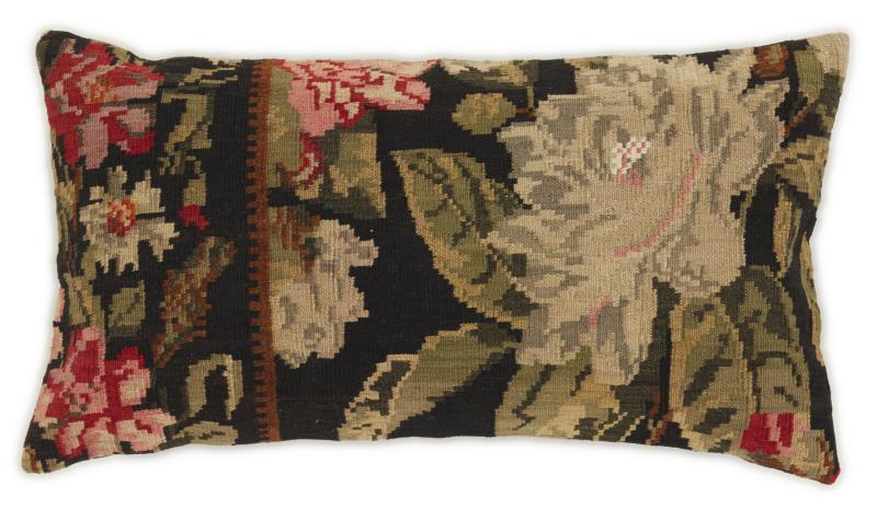 Ινδικό χαλί Κιλίμ Rosen Kissen 91x51 91x51, Περσικό χαλί Χειροποίητη ύφανση