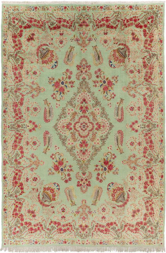 Perserteppich Kerman 14'10"x9'11" 14'10"x9'11", Perserteppich Handgeknüpft