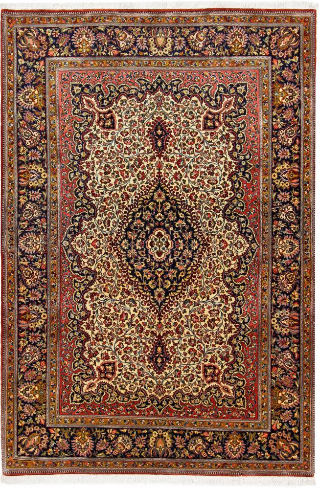 Perserteppich Ghom Kork Alt 209x143 209x143, Perserteppich Handgeknüpft