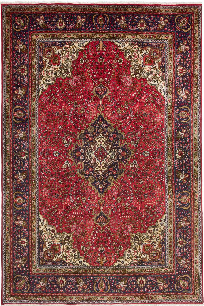 Persian Rug Tabriz 302x201 302x201, Persian Rug Knotted by hand
