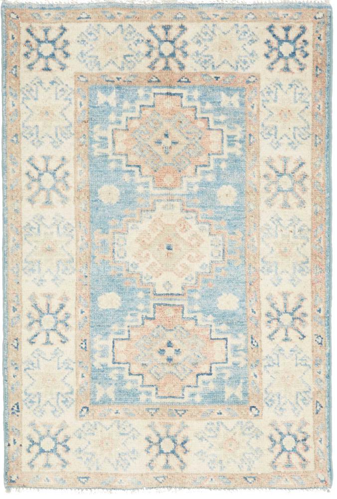 Pakistanischer Teppich Kazak 88x60 88x60, Perserteppich Handgeknüpft
