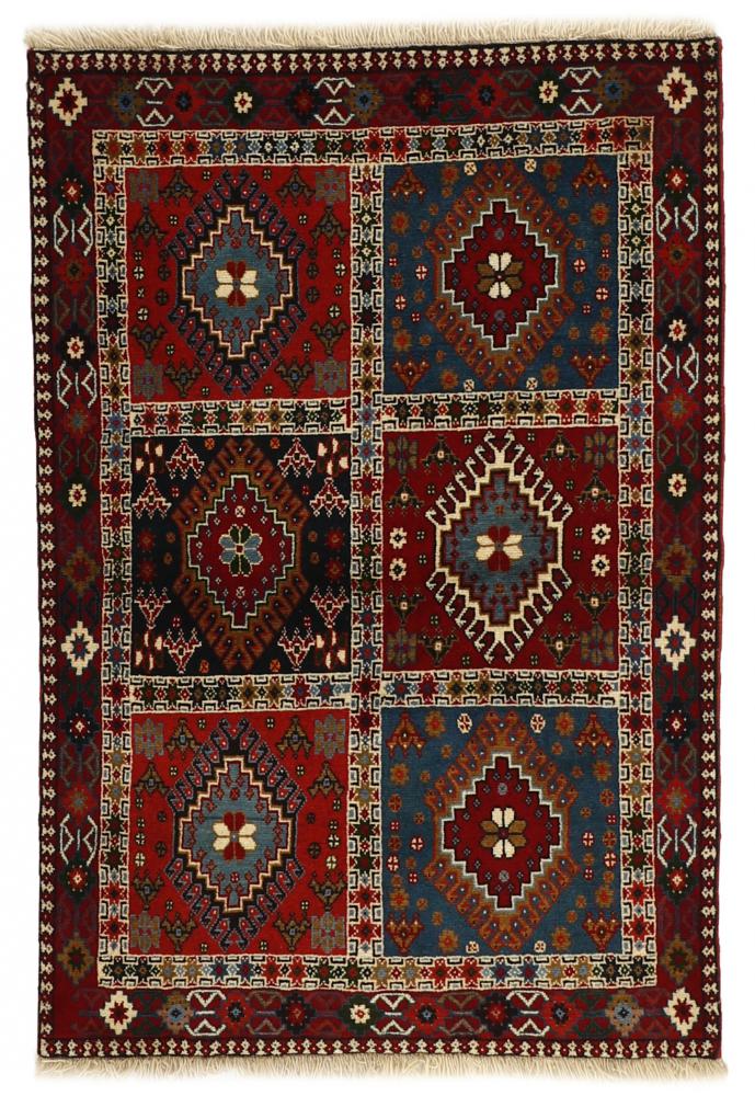 Perzsa szőnyeg Yalameh 146x101 146x101, Perzsa szőnyeg Kézzel csomózva