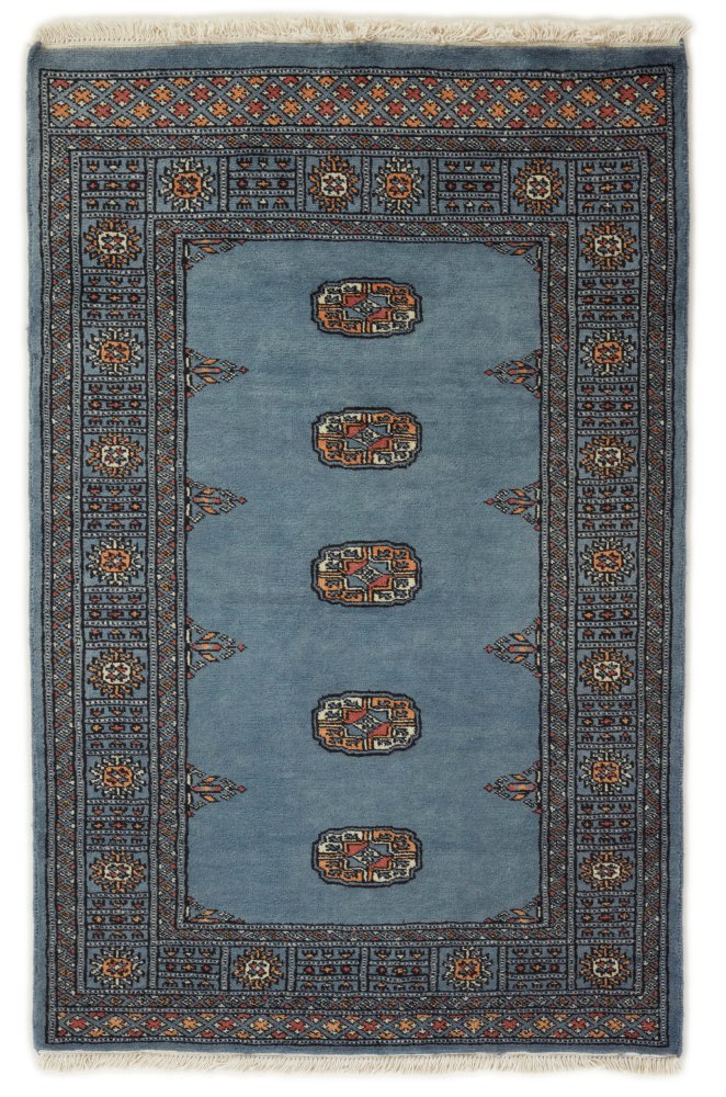 Tapis pakistanais Pakistan Buchara 2ply 141x92 141x92, Tapis persan Noué à la main