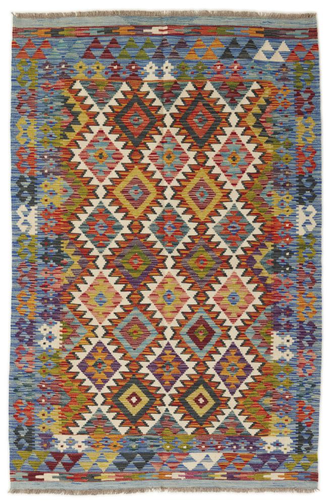 Afghan rug Kilim Afghan 196x127 196x127, Persian Rug Woven by hand