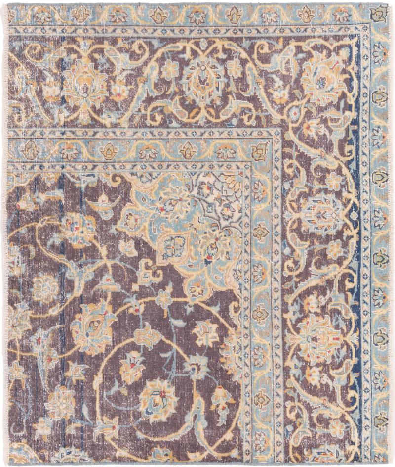 Persian Rug Vintage 89x107 89x107, Persian Rug Knotted by hand