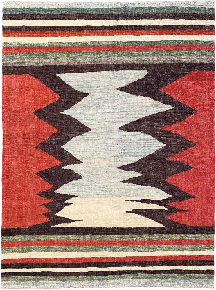 Tapete persa Kilim Fars 6'0"x4'5" 6'0"x4'5", Tapete persa Tecido à mão