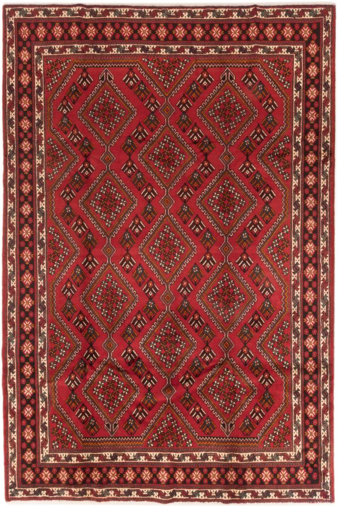 Persian Rug Shiraz 296x224 296x224, Persian Rug Knotted by hand
