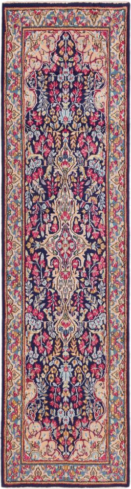 Tapis persan Kerman 293x75 293x75, Tapis persan Noué à la main