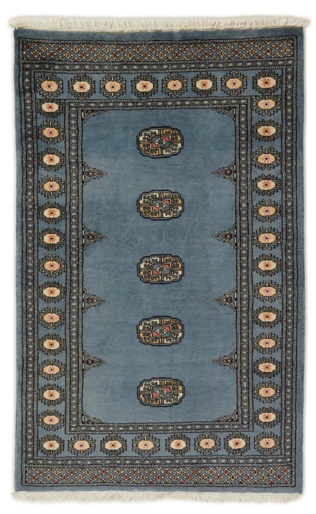 Tapis pakistanais Pakistan Buchara 2ply 147x92 147x92, Tapis persan Noué à la main