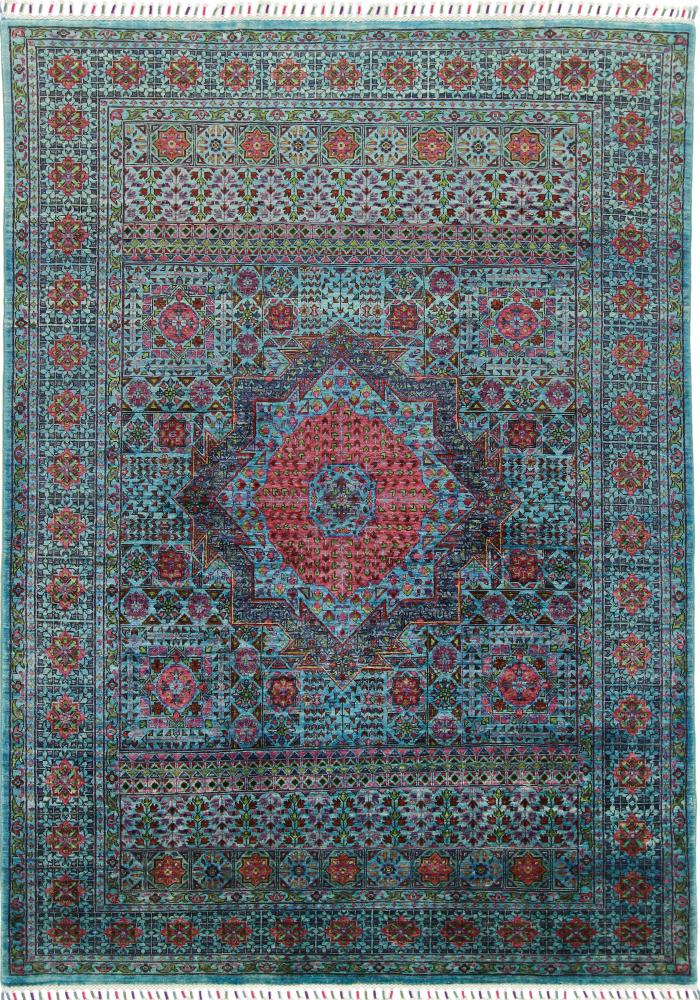 Pakistani rug Mamluk 235x166 235x166, Persian Rug Knotted by hand