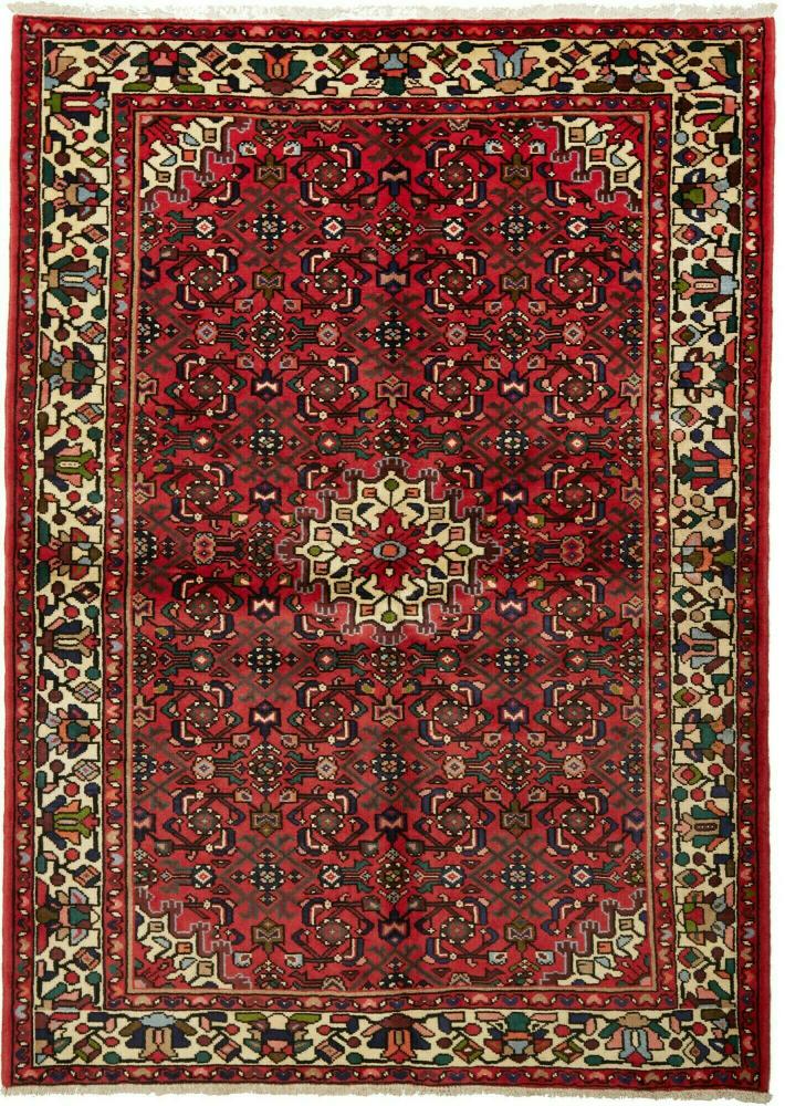 Tapis persan Hamadan 212x151 212x151, Tapis persan Noué à la main