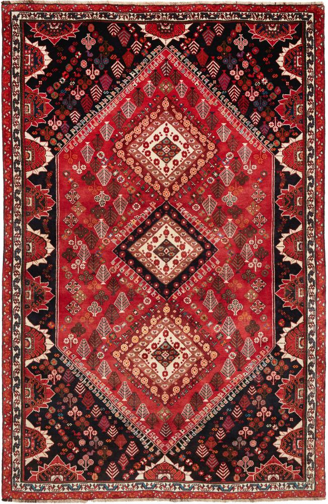 Tapis persan Shiraz 269x175 269x175, Tapis persan Noué à la main