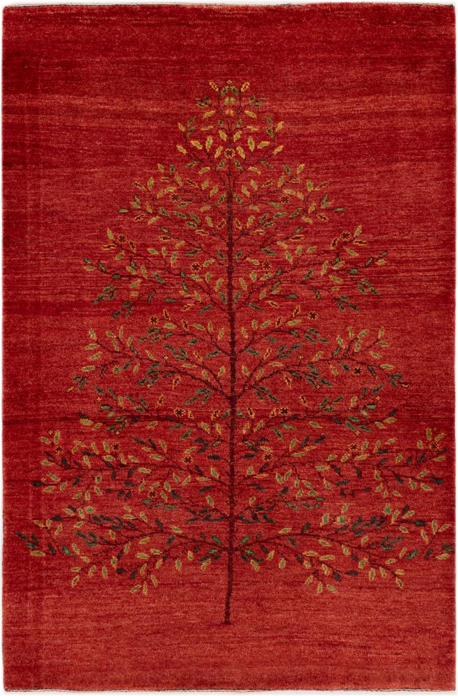 Tapete persa Persa Gabbeh Kashkuli Banafsheh 187x123 187x123, Tapete persa Atado à mão