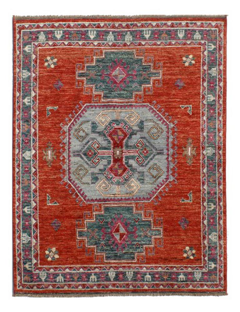 Pakistansk teppe Kazak 241x165 241x165, Persisk teppe Håndknyttet