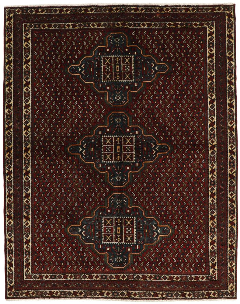 Perzisch tapijt Afshar 191x154 191x154, Perzisch tapijt Handgeknoopte