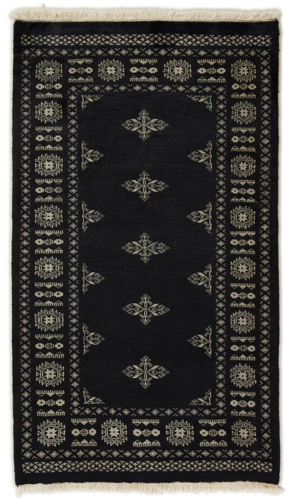 Pakistani rug Pakistan Buchara 2ply 5'3"x3'0" 5'3"x3'0", Persian rug Hand-knotted