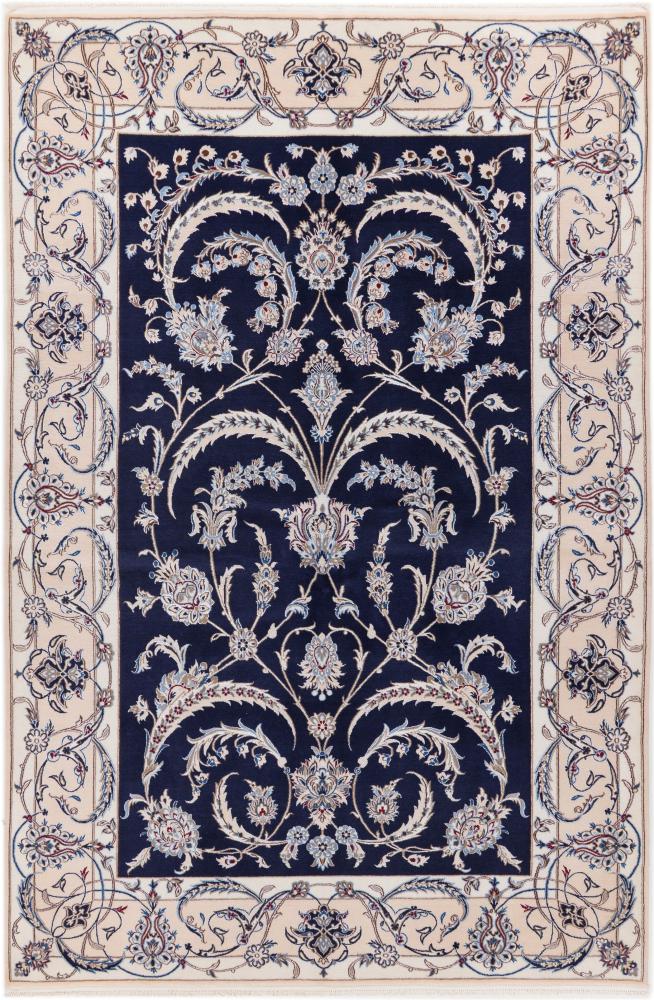 Perzisch tapijt Nain 6La 197x130 197x130, Perzisch tapijt Handgeknoopte