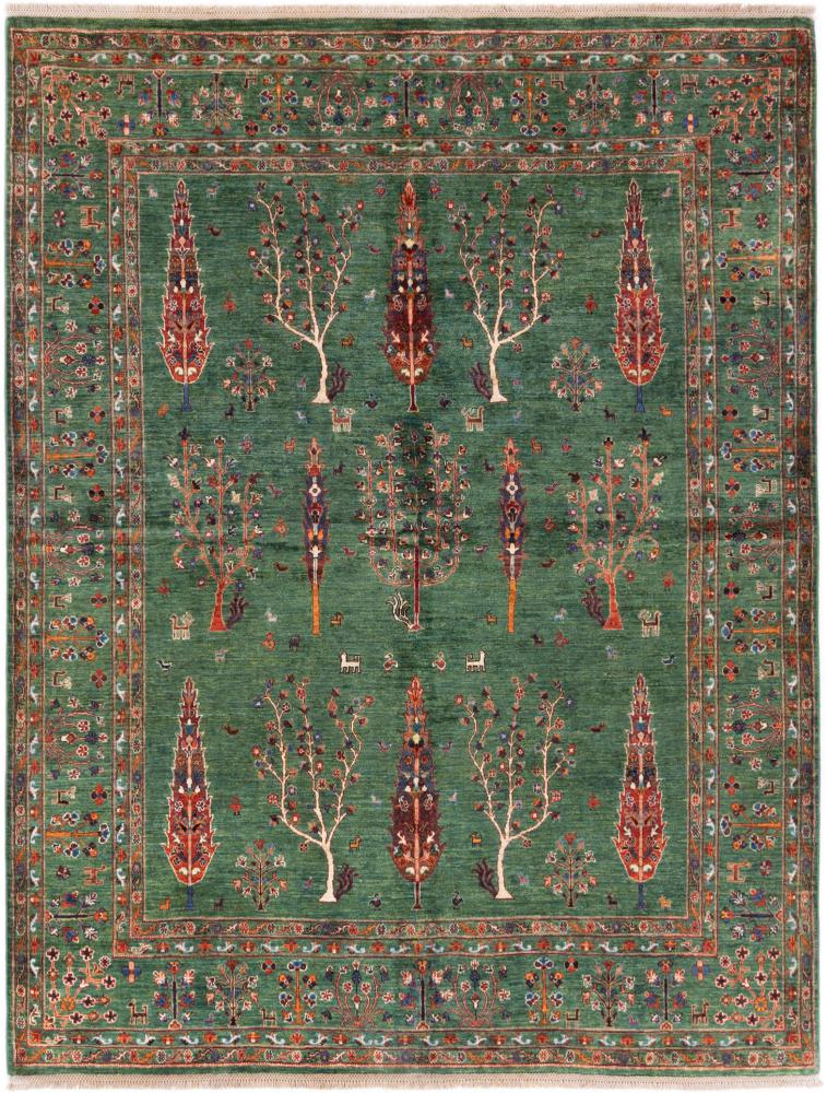 Pakistanischer Teppich Ziegler Farahan 230x180 230x180, Perserteppich Handgeknüpft