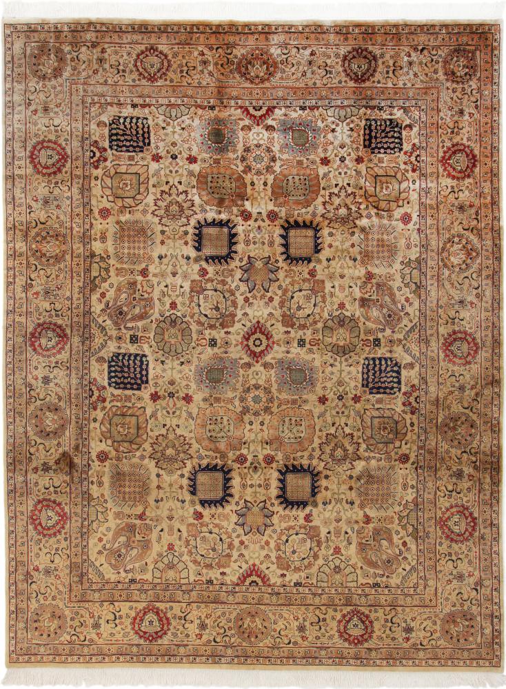 Indisk matta Tabriz 363x275 363x275, Persisk matta Knuten för hand