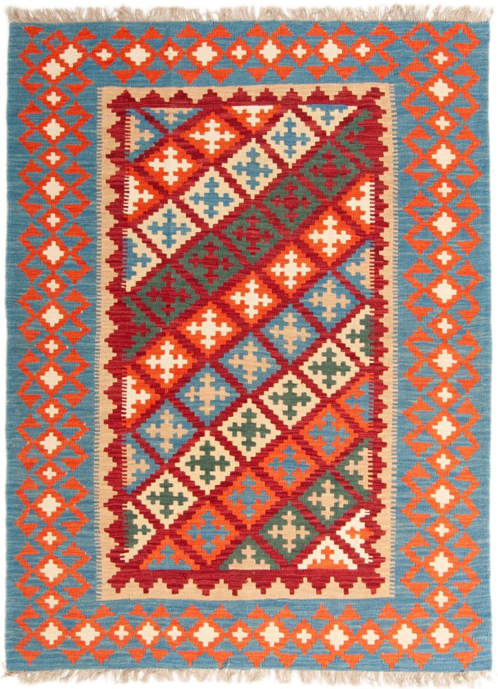 Tapete persa Kilim Fars 207x156 207x156, Tapete persa Tecido à mão