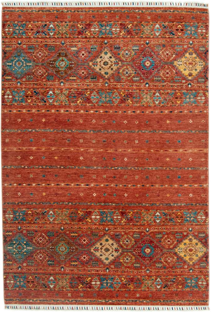 Pakistaans tapijt Arijana Shaal 215x147 215x147, Perzisch tapijt Handgeknoopt