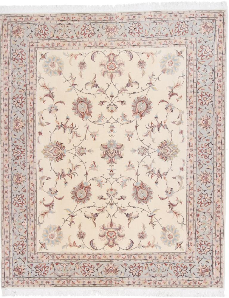 Persisk tæppe Tabriz 50Raj 246x202 246x202, Persisk tæppe Knyttet i hånden