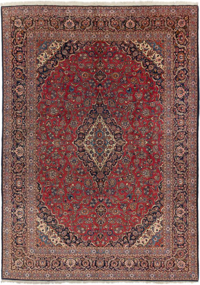 Tapis persan Kashan 422x306 422x306, Tapis persan Noué à la main