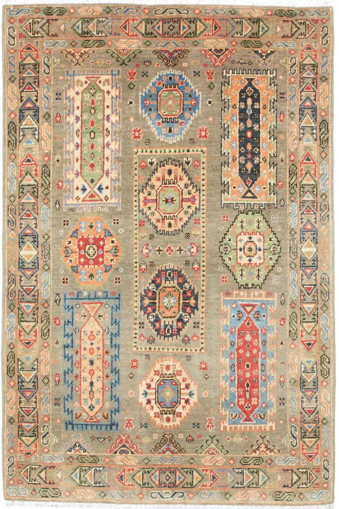 Tapis afghan Kazak Limited 157x101 157x101, Tapis persan Noué à la main
