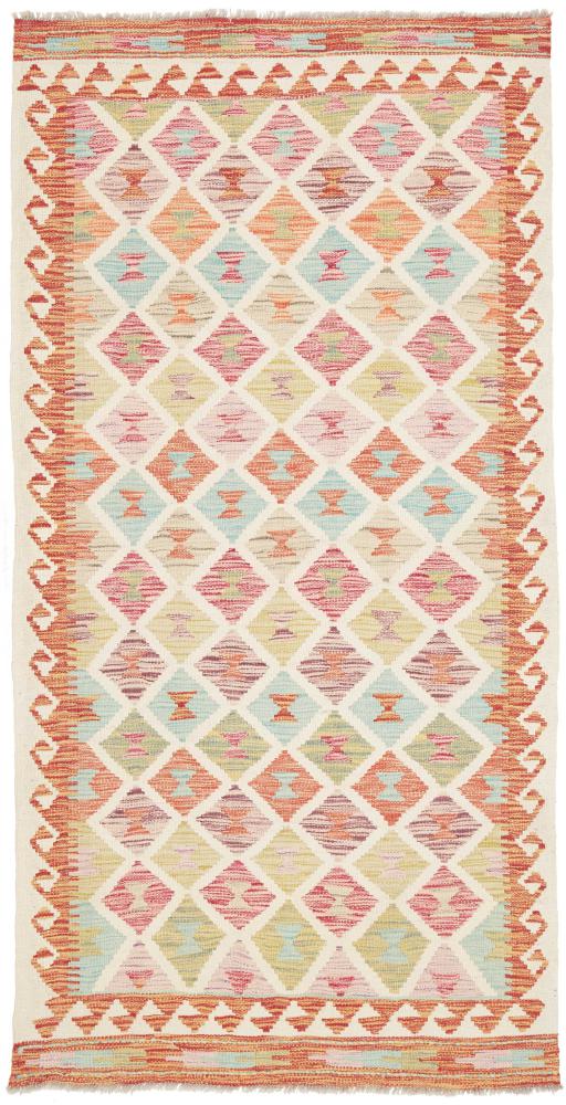 Afghanska mattan Kilim Afghan 200x101 200x101, Persisk matta handvävd 