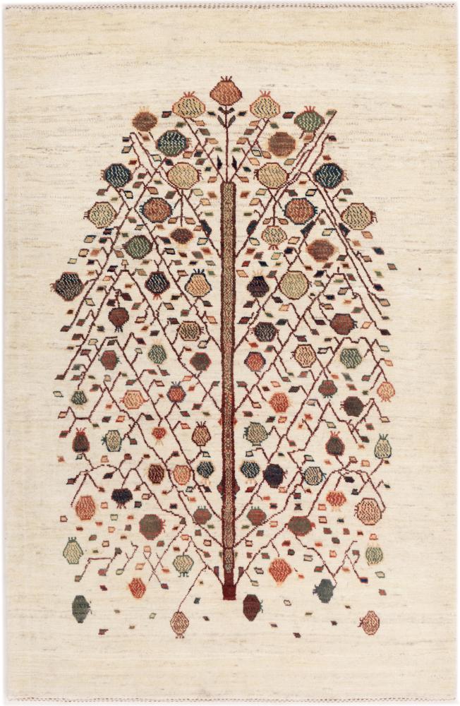 Persisk tæppe Persisk Gabbeh Kashkuli Banafsheh 184x123 184x123, Persisk tæppe Knyttet i hånden