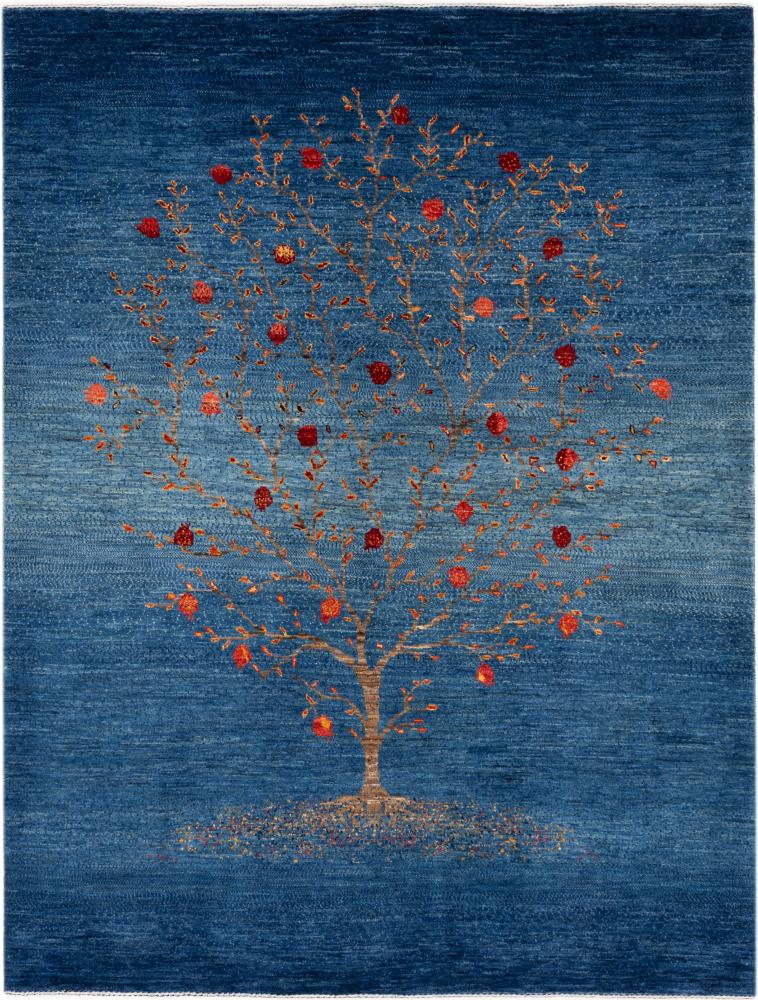 Persian rug Persian Gabbeh Loribaft Essence 6'8"x5'1" 6'8"x5'1", Persian rug Hand-knotted