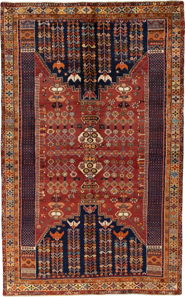 Tapis persan Shiraz 276x174 276x174, Tapis persan Noué à la main
