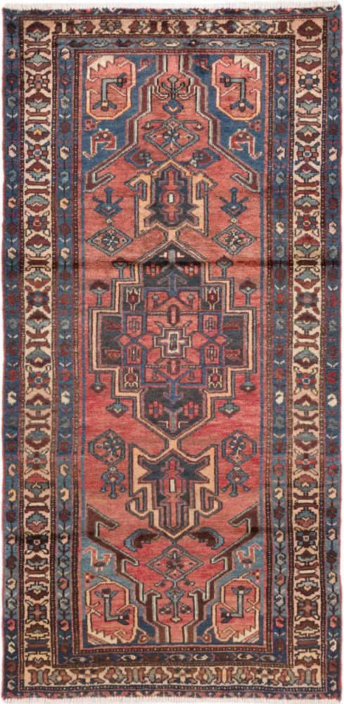 Persisk tæppe Sandjan 206x100 206x100, Persisk tæppe Knyttet i hånden