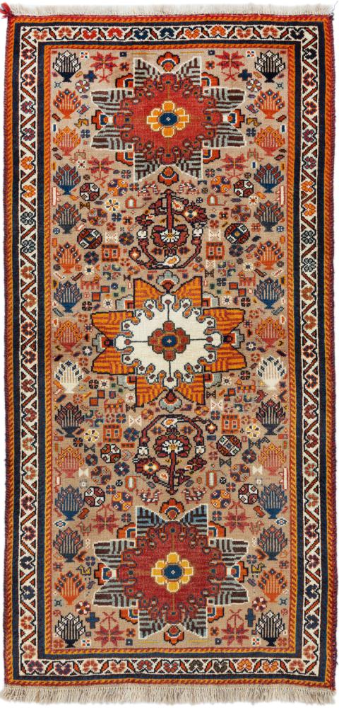 Tapis persan Persan Gabbeh 174x81 174x81, Tapis persan Noué à la main