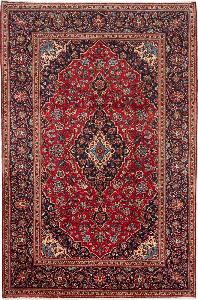 Perzsa szőnyeg Kashan 9'11"x6'7" 9'11"x6'7", Perzsa szőnyeg Kézzel csomózva