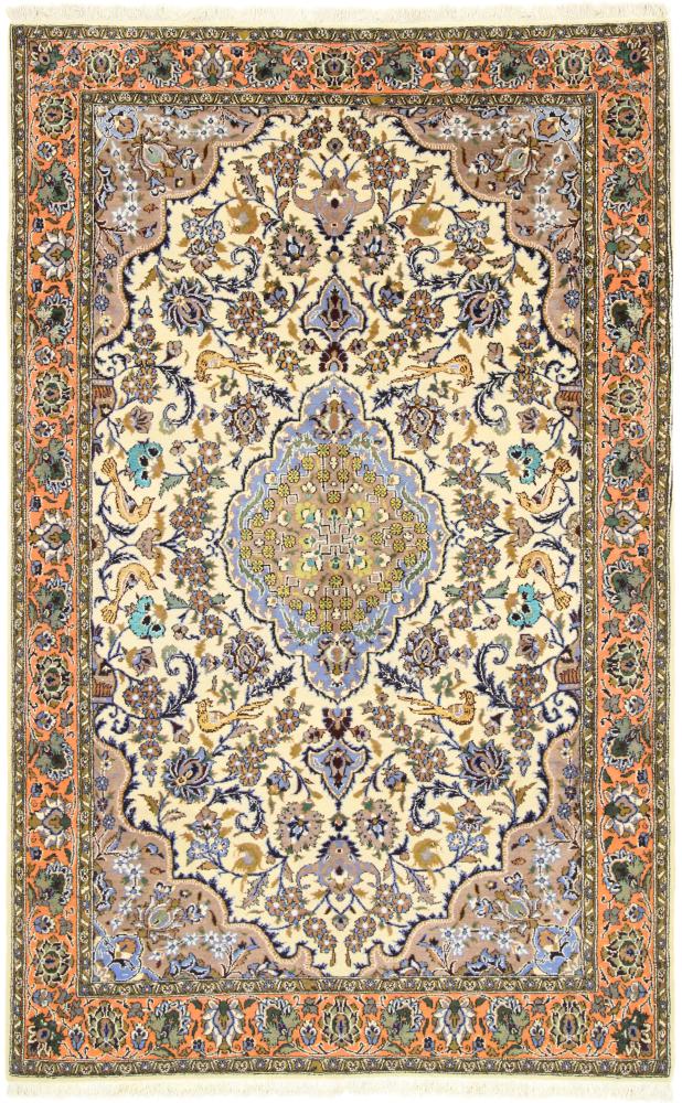 Tapete persa Ghom 241x151 241x151, Tapete persa Atado à mão