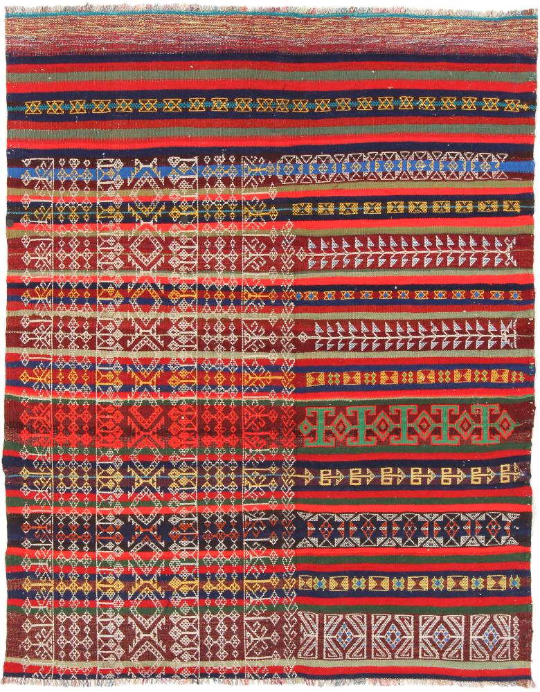 Afgán szőnyeg Kilim Afgán Antik 160x126 160x126, Perzsa szőnyeg szőttesek