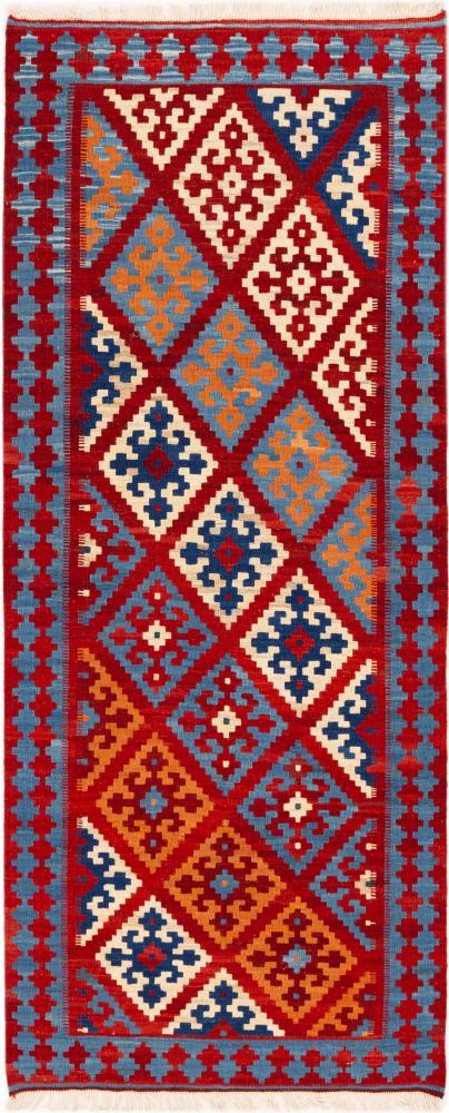 Tappeto persiano Kilim Fars Shiraz 209x85 209x85, Tappeto persiano Tessuto a mano