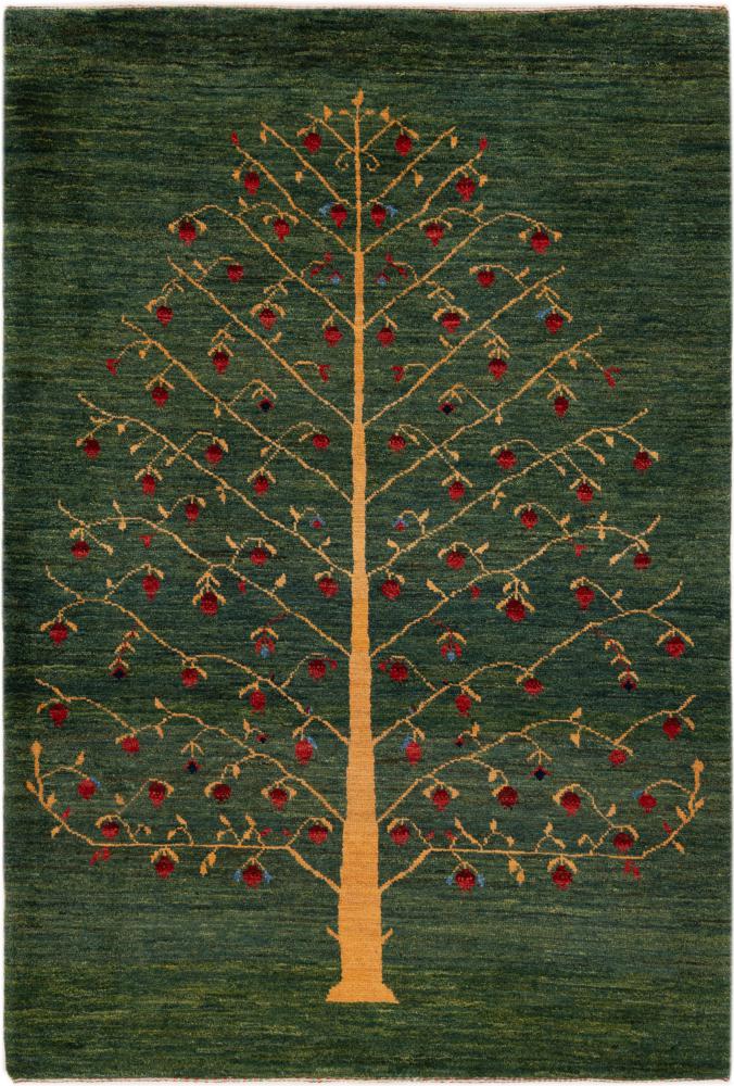 Tapete persa Persa Gabbeh Kashkuli Banafsheh 183x126 183x126, Tapete persa Atado à mão