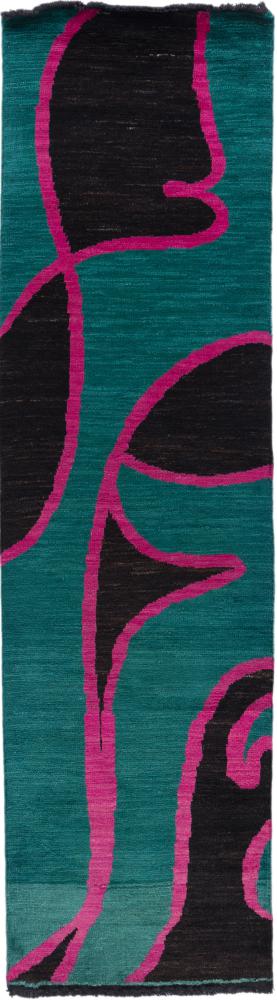 Afghaans tapijt Berbers Ela Design 277x75 277x75, Perzisch tapijt Handgeknoopte