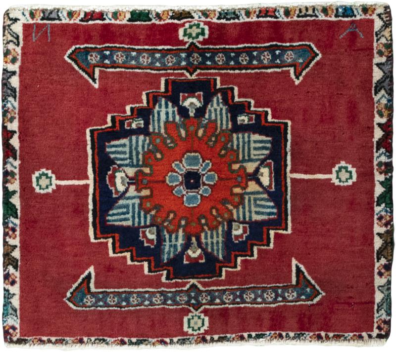 Persian Rug Shiraz 49x59 49x59, Persian Rug Knotted by hand
