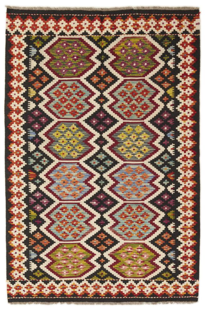 Afghansk tæppe Kelim Afghan 189x126 189x126, Persisk tæppe Håndvævet