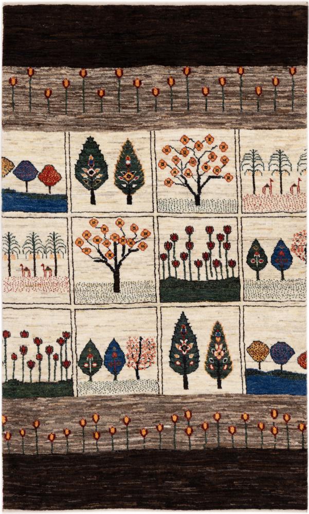 Tapete persa Persa Gabbeh Kashkuli Banafsheh 179x107 179x107, Tapete persa Atado à mão